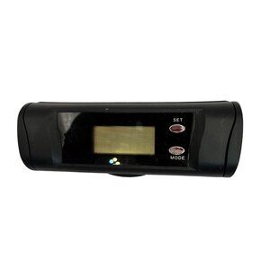 Portable Digital Alarm Clock With Carrying Case 4i